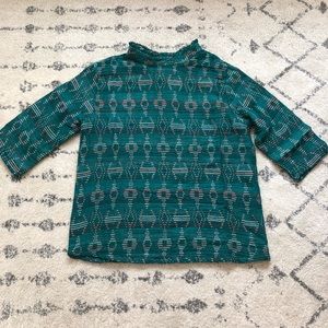 Ace & Jig Sylvia Top in Emerald